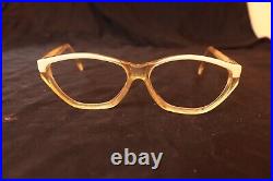 Vintage Harpies Frame Eyeglasses, Great Multicolor Oval Frame, Made France, Rare