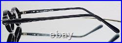 Vintage IDC OPTICAL 980 001 eyeglasses black NEW Plastic Black 40-28-140 FRANCE