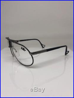 Vintage Jean Claude Killy 470 Aviator Eyeglasses M. 470 Palladium 106 & Rhodium