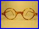 Vintage Le Club Actif France 80er Jahre Damen Brille Hornbrille / Nickelbrille