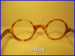 Vintage Le Club Actif France 80er Jahre Damen Brille Hornbrille / Nickelbrille