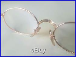 Vintage MONT BLANC Meisterstuck Eyeglasses Frame GOLD/BLACK Mod. 31284 Authentic