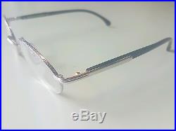 Vintage MONT BLANC Meisterstuck Eyeglasses Frame SILVER/BLACK Mod. 310128 NOS