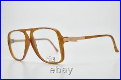 Vintage Man Glasses MAURICE BOLLE France Aviator Brown Frame Pilot Eyewear
