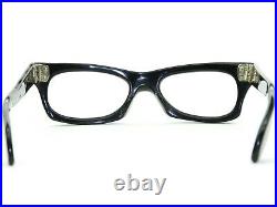 Vintage Mid Century Modernist Mask France 48-20 Horn Rim Eyeglass Faosa Style