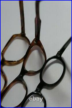Vintage NEW OLD STOCK 60s CAT EYE Eyeglasses Frame France lot (6)