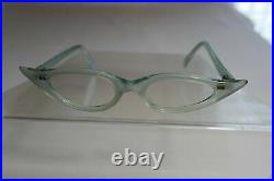 Vintage NEW OLD STOCK 60s Cat Eye A. S. TANG Eyeglasses Frame France 42-20-130