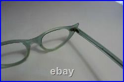 Vintage NEW OLD STOCK 60s Cat Eye A. S. TANG Eyeglasses Frame France 42-20-130