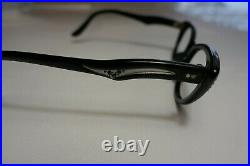 Vintage NEW OLD STOCK 60s Cat Eye Eyeglasses M. S. Frame France 46-22-150