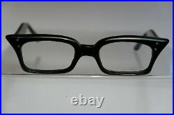 Vintage NEW OLD STOCK 60s Cat Eye Eyeglasses Rectangle Frame France 46-22-140
