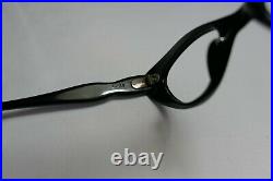 Vintage NEW OLD STOCK 60s Cat Eye Rhinestones Eyeglasses Frame France 44-20-135
