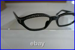 Vintage NEW OLD STOCK 60s Cat Eye SEDUCTA Eyeglasses Frame France 46-20-140