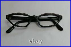Vintage NEW OLD STOCK 60s Cat Eye SEDUCTA Eyeglasses Frame France 46-20-140