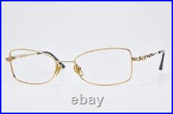 Vintage NINA RICCI Paris eyeglasses gold glasses butterfly glasses gold frame