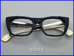 Vintage NOS 50's Acetate & Steel Eyeglass Frames Size 44-20 Made in France