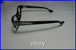 Vintage NOS 60s Cat Eye Eyeglasses SABRINA Frame France 46-20-140 Rhinestones