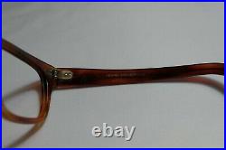 Vintage NOS 60s Eyeglass Rectangle FRAME FRANCE 8525 Horn Rim 44-22-147 THICK