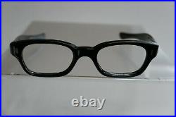 Vintage NOS 60s Horn Rim Frame France Eyeglass 48-22-142 THICK