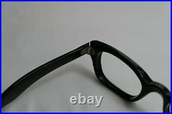 Vintage NOS 60s Horn Rim Frame France Eyeglass 48-22-142 THICK