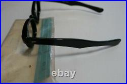 Vintage NOS 60s Horn Rim Style Frames Eyeglasses FRAME FRANCE 48-22-140 THICK