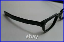 Vintage NOS 60s Horn SWANK FRAME FRANCE MISTER ED Eyeglasses 48-23-140 THICK