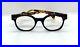 Vintage Naoned France Logunec’h -027 47? 22 150 Eyeglasses Black/ Tortoise