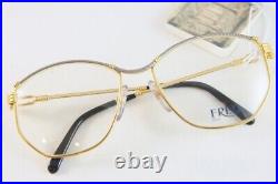 Vintage New Fred Cythere Gold Plated Lunettes Eyeglasses Brille! Made In France