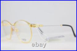 Vintage New Fred Cythere Gold Plated Lunettes Eyeglasses Brille! Made In France