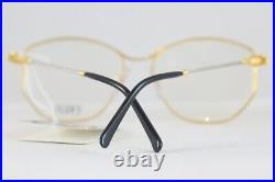 Vintage New Fred Cythere Gold Plated Lunettes Eyeglasses Brille! Made In France