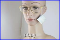 Vintage New Fred Cythere Gold Plated Lunettes Eyeglasses Brille! Made In France