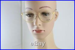 Vintage New Fred Cythere Gold Plated Lunettes Eyeglasses Brille! Made In France