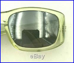 Vintage Norma Kamali K608 Light Green Transparent Oval Eyeglasses Frames France