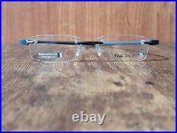 Vintage Nos Tag Heuer 3744 008 Eyeglasses Frame Made In France 52/17 #998