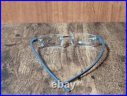 Vintage Nos Tag Heuer 3744 008 Eyeglasses Frame Made In France 52/17 #998