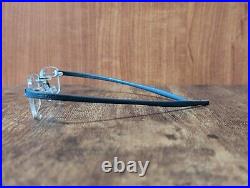 Vintage Nos Tag Heuer 3744 008 Eyeglasses Frame Made In France 52/17 #998