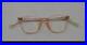 Vintage Panto 1950 French France Eye Glasses Pink Lunettes Eyeglasses 4