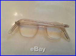 Vintage Panto 1950 French France Eye Glasses crystal Lunettes Eyeglasses 10