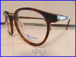 Vintage Polo Ralph Lauren Eyeglasses 512 Plastic Made France 50 20 Brown