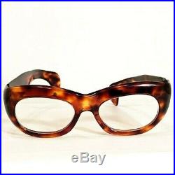 Vintage REM 6887 Designer Tortoise Eyeglass Frames Made in France