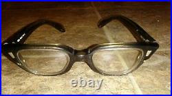 Vintage Rare 60s Clear Frame France Winston ORA Eyeglasses Cat Eye Glasses