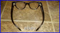Vintage Rare 60s Clear Frame France Winston ORA Eyeglasses Cat Eye Glasses