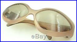 Vintage Rare Light Pink Oversized Oval Lips Eyeglasses Sunglasses Frames France