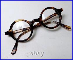 Vintage Round Glasses NOS 1980 IDC Lunettes Jean Francois REY 875 France Lennon