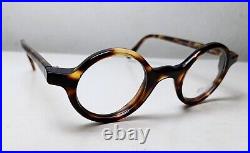 Vintage Round Glasses NOS 1980 IDC Lunettes Jean Francois REY 875 France Lennon