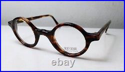 Vintage Round Glasses NOS 1980 IDC Lunettes Jean Francois REY 875 France Lennon