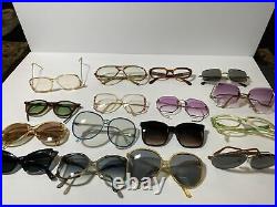 Vintage Sunglasses Eye Glasses Lot Fashion France Italy Taiwan Retro