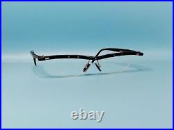 Vintage Traction Productions Pixel Aluminium Eyeglasses Frame Made France #a26
