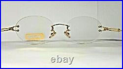 Vintage Vuillet Vega eyeglasses Prestige 320 Rare Gold N. O. S. Made in France