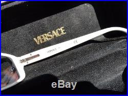 Vintage Women's Versace Eyeglasses Case & Eyeglass Cloth Preowned Great Cond