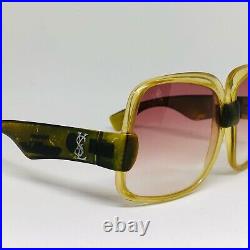 Vintage YSL 545 Y6 UO-108 Sunglasses 1970s Oversized Rare Beautiful Stylish Glam